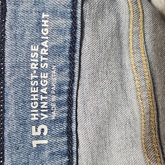 Arizona Jean Co Womens Size 15 Highest Rise Vintage Straight Jeans New - Picture 8 of 16